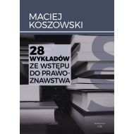 28 wykładów ze wstępu do prawoznawstwa - 11286a02894ks.jpg