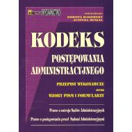 Kodeks postępowania administracyjnego. Przepisy wykonawcze oraz wzory pism i formularzy - 11399a03680ks.jpg