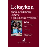 Leksykon prawa oświatowego i prawa o szkolnictwie wyższym - 16246800106ks.jpg