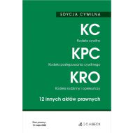 Kodeks cywilny Kodeks postępowania cywilnego Kodeks rodzinny i opiekuńczy: 12 innych aktów prawnych - 16357100106ks.jpg