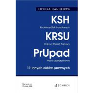 Edycja handlowa Kodeks spółek handlowych Krajowy Rejestr Sądowy Prawo upadłościowe: 11 innych aktów prawnych - 16377200106ks.jpg