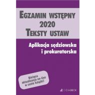 Egzamin wstępny 2020 Teksty ustaw Aplikacja sędziowska i prokuratorska - 17722300106ks.jpg