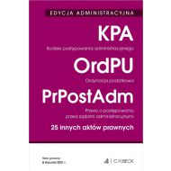 Edycja administracyjna Kodeks postępowania administracyjnego Ordynacja podatkowa - 19535700106ks.jpg