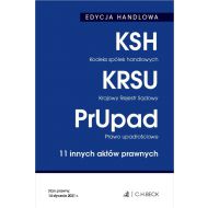 Edycja handlowa Kodeks spółek handlowych Krajowy Rejestr Sądowy Prawo upadłościowe - 19535800106ks.jpg