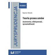 Jurysprudencja 15/2021: Teoria prawa umów. Autonomia, efektywność, sprawiedliwość - 19918301475ks.jpg