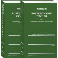 Postępowanie cywilne MERITUM Tom 1/2: Tom I Postepowanie rozpoznawcze i zabezpieczające + Tom II Postępowanie egzekucyjne, arbitrażowe i - 19946901549ks.jpg