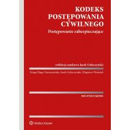 Kodeks postępowania cywilnego Postępowanie zabezpieczające - 22146701549ks.jpg