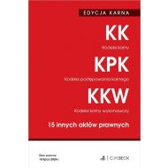 Kodeks karny. Kodeks postępowania karnego. Kodeks karny wykonawczy. 15 innych aktów prawnych - 24596b00106ks.jpg