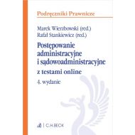 Postępowanie administracyjne i sądowoadministracyjne z testami online - 25638b00106ks.jpg