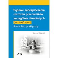 Sądowe zabezpieczenia roszczeń pracowników szczególnie chronionych (art. 755(5) k.p.c.). Komentarz praktyczny - 30041b02387ks.jpg