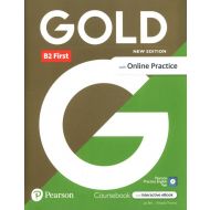 Gold B2 First with Online Practice Coursebook - 32431a02195ks.jpg