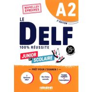 DELF 100% reussite A2 scolaire et junior książka + audio - 34309a02131ks.jpg