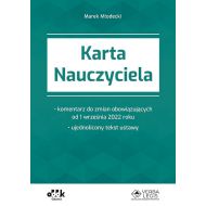 Karta Nauczyciela - komentarz do zmian obowiązujących od 1 września 2022 roku - ujednolicony tekst u: PGK1484 - 36438a02387ks.jpg