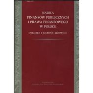 Nauka finansów publicznych i prawa finansowego w Polsce: Dorobek i kierunki rozwoju - 454404i.jpg