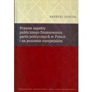 Prawne aspekty publicznego finansowania partii politycznych w Polsce i na poziomie europejskim - 538328i.jpg