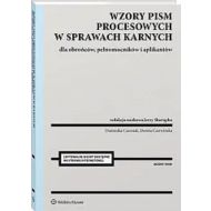 Wzory pism procesowych w sprawach karnych dla obrońców, pełnomocników i aplikantów - 56483a01549ks.jpg