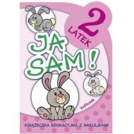 Ja sam Króliczek 2-latek: Książeczka edukacyjna z naklejkami - 579263i.jpg