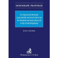 Funkcjonowanie zasobów patentowych w prawie konkurencji Unii Europejskiej - 598096i.jpg