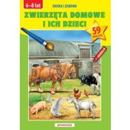 Zwierzęta domowe i ich dzieci: Kolorowe zdjęcia i naklejki 6-8 lat - 606751i.jpg