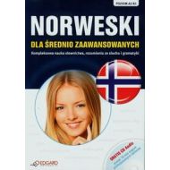 Norweski dla średnio zaawansowanych + CD Poziom A2-B1: Kompleksowa nauka słownictwa, rozumienia ze słuchu i gramatyki - 642511i.jpg