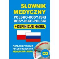 Słownik medyczny polsko-rosyjski rosyjsko-polski + definicje haseł + CD (słownik elektroniczny) - 715735i.jpg