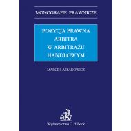 Pozycja prawna arbitra w arbitrażu handlowym - 747799i.jpg