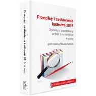 Przepisy i zestawienia kadrowe 2016 Obowiązki pracodawcy wobec pracownika - 770107i.jpg