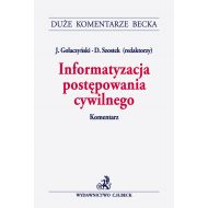 Informatyzacja postępowania cywilnego Komentarz - 790111i.jpg