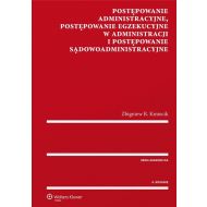 Postępowanie administracyjne, postępowanie egzekucyjne w administracji i postępowanie sądowoadministracyjne - 844501i.jpg