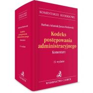 Kodeks postępowania administracyjnego Komentarz - 870383i.jpg