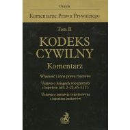 Kodeks cywilny Komentarz Tom 2: Ustawa o księgach wieczystych i hipotece (art. 2-22, 65-111(1) ). Ustawa o zastawie rejestrowym i rejestrze zastawów - 870912i.jpg