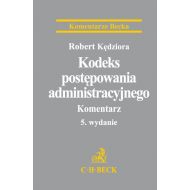 Kodeks postępowania administracyjnego Komentarz - 887277i.jpg