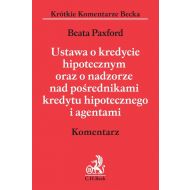 Ustawa o kredycie hipotecznym oraz o nadzorze nad pośrednikami kredytu hipotecznego i agentami Komentarz - 915047i.jpg