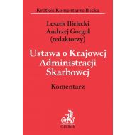 Ustawa o Krajowej Administracji Skarbowej. Komentarz - 917883i.jpg