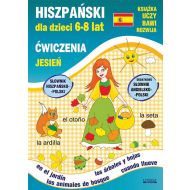 Hiszpański dla dzieci 6-8 lat Ćwiczenia Jesień: Słownik hiszpańsko-polski. Dodatkowo słownik angielsko-polski - 95890502944ks.jpg