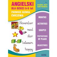 Angielski dla dzieci 5 Pierwsze słówka Ćwiczenia 6-8 lat: Months. Activities. Shapes. Prepositions of place. Adjectives - 96262402944ks.jpg