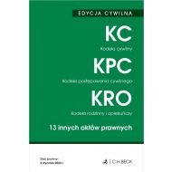 EDYCJA CYWILNA. Kodeks cywilny. Kodeks postępowania cywilnego. Kodeks rodzinny i opiekuńczy. 13 inny - 96690a00106ks.jpg