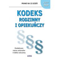 Kodeks rodzinny i opiekuńczy 2019: Stan prawny na dzień 11 marca 2019 roku - 97140702944ks.jpg