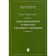 Zasada subsydiarności w traktatach z Maastricht i Amsterdamu - 98955801562ks.jpg