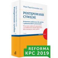 Postępowanie cywilne. Komentarz praktyczny dla sędziów i pełnomocników procesowych. Wzory pism sądowych i procesowych z przykładowymi stanami faktycznymi, linie orzecznicze, koszty sądowe - ksiazka_1562535_9788381289665_postepowanie-cywilne-komentarz-praktyczn.jpg