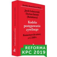 Kodeks postępowania cywilnego. Komentarz do ustawy z 4.7.2019 r. - ksiazka_1562565_9788381588225_kodeks-postepowania-cywilnego-komentarz-.jpg