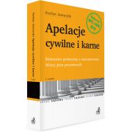 Apelacje cywilne i karne. Komentarz praktyczny z orzecznictwem. Wzory pism procesowych - ksiazka_1565243_9788381285612_apelacje-cywilne-i-karne-komentarz-prakt.jpg