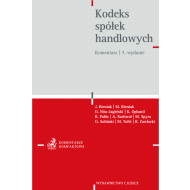 Kodeks spółek handlowych. Komentarz - ksiazka_1595740_9788381589338_kodeks-spolek-handlowych-komentarz.jpg