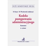 Kodeks postępowania administracyjnego Komentarz - ksiazka_1607512_9788381982672_kodeks-postepowania-administracyjnego-ko.jpg