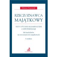 Rzeczoznawca majątkowy. Testy i pytania egzaminacyjne z odpowiedziami dla kandydatów na rzeczoznawców majątkowych - ksiazka_1607525_9788381980807_rzeczoznawca-majatkowy-testy-i-pytania-e.jpg