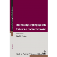 Ustawa o rachunkowości. Rechnungslegungsgesetz - ksiazka_1626305_9788381589956_ustawa-o-rachunkowosci-rechnungslegungsg.jpg