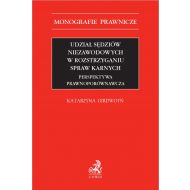 Udział sędziów niezawodowych w rozstrzyganiu spraw karnych. Perspektywa prawnoporównawcza - ksiazka_1691597_9788382350227_udzial-sedziow-niezawodowych-w-rozstrzyg.jpg