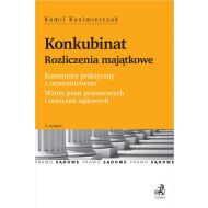 Konkubinat. Rozliczenia majątkowe. Komentarz praktyczny z orzecznictwem. Wzory pism procesowych i orzeczeń sądowych - ksiazka_1726843_9788382353181_konkubinat-rozliczenia-majatkowe-komenta.jpg